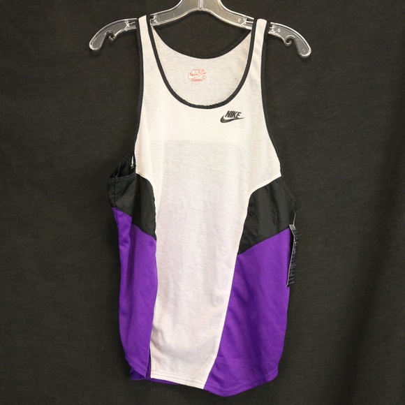purple nike tank top mens